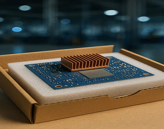 Empaque para electrónicos