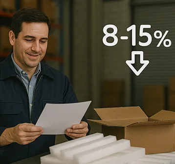 Ahorro del 8 al 15%